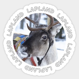 Lapland in Finland Sticker